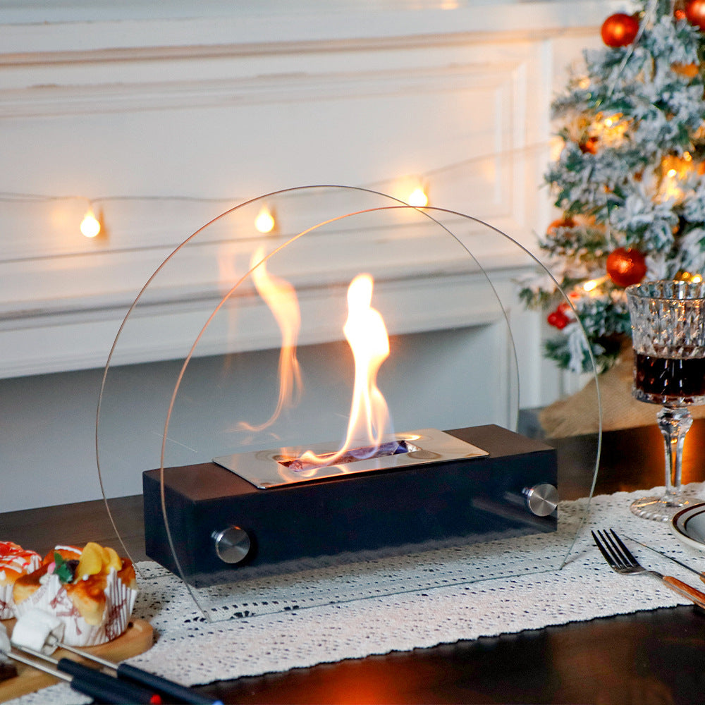 True fire carbon free desktop alcohol stove for home heating portable brazier fireplace environmentally friendly fireplace decoration stove