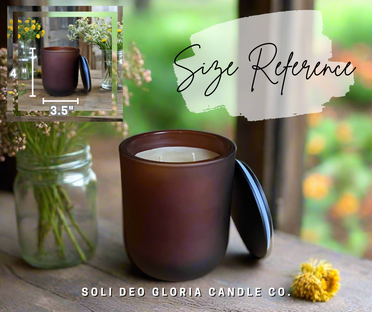 Bright Citrus | Natural Beeswax Candle with Organic Essential Oils